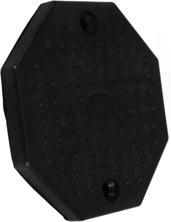 Heavy Duty Rubber Lifting Pad for Floor Jacks Non Slip Sided Design - Image 1